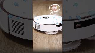 Do you know how a robotic vacuum cleaner workssweepingrobot cleaning cleaningrobot homecleaning [upl. by Suiramad]