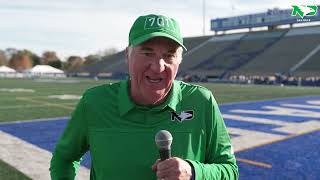 UND Football  Bubba Schweigert Postgame  11224 [upl. by Tibold]