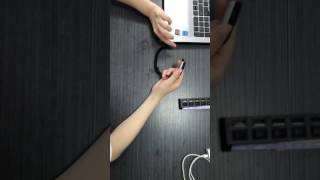 how to charge moreFit Slim fitness tracker [upl. by Kirtap445]