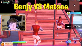 NRG Benjyfishy VS TrainH Matsoe and Umplify 1v1 Buildfights [upl. by Seamus]