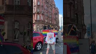 This was the Manchester Pride Parade 2024 manchester pride [upl. by Lorens]