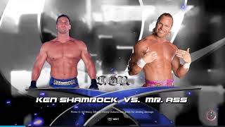 WWF King of the Ring 1999 Match 4 Ken Shamrock vs Mr Ass quotKotRquot [upl. by Rebel]