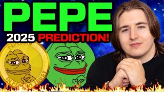 PEPE PRICE PREDICTION 2025 PEPE CRYPTO BREAKING NEWS [upl. by Maharba]