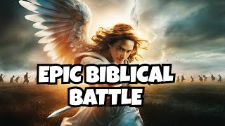 One Angel Takes on 185000 Soldiers  The Bibles Epic Clash 2024 [upl. by Tamis]