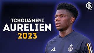 Aurelien Tchouameni 2023  Magic Skills Tackles Goals amp Assists  HD [upl. by Sunshine]