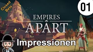 Empires Apart  01  Closed Beta Impressionen  RTS im Age of Empires 2 Stil [upl. by Hannie]