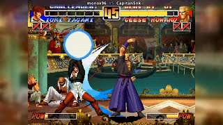 Fightcade 👊 The King Of Fighters 96 👊🏾 Monox96 🇨🇱 Vs CapitanSnk 🇲🇽 [upl. by Akcimehs]