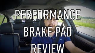 StopTech Street Performance Brake Pads REVIEW BMW e46 track test [upl. by Solis575]