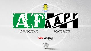 Chapecoense x Ponte Preta  Série B  AO VIVO  21052024 [upl. by Donaghue]