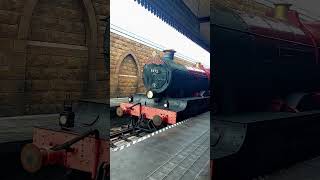 Hogwarts Express arriving at Hogsmeade UniversalOrlando [upl. by Nyrtak936]