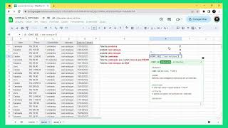 tutorial contse e contses  Google Sheets [upl. by Alaecim139]