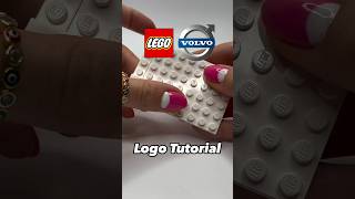 LEGO Volvo logo tutorial ↗️ legomoc volvo [upl. by Oelak]