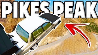 The Most DANGEROUS Road EVER  BeamNG Drive Pikes Peak Map Mod [upl. by Salchunas]