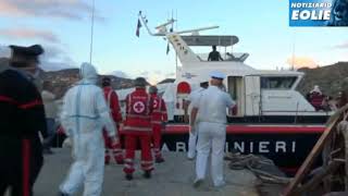 Portorosa ritrovato il gommone degli scafisti [upl. by Yttap]