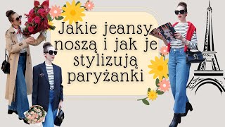 Jakie jeansy noszą i jak je stylizują paryżanki👖🗼🌸 [upl. by Aicenra]