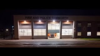 Staffordshire Police and Fire Responding  Tamworth Station [upl. by Benn450]