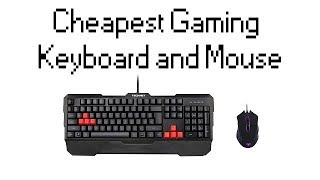 Unboxing the Cheapest Gaming KeyboardMouse Combo on Amazon [upl. by Lrub]