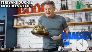 Can Gordon Ramsay Finish a Teriyaki Duck in 10 minutes   Ramsay in 10 [upl. by Eissirc672]