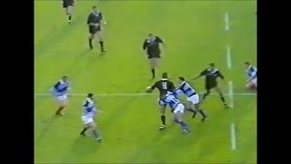 Jonah Lomu draws in defenders to create Eric Rush try [upl. by Oibaf]