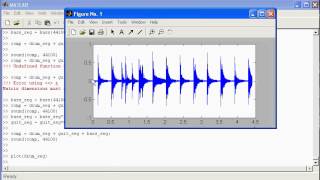 Matlab demonstration  basic signal manipulation using audio signals [upl. by Akkimat]