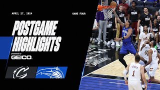 POSTGAME HIGHLIGHTS CAVALIERS VS MAGIC  42724 [upl. by Marnie]