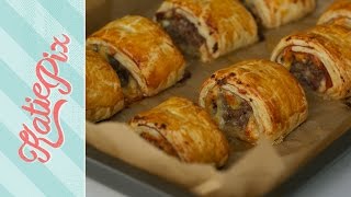 The Best Sausage Rolls Recipe EVER  Katie Pix [upl. by Nybor652]