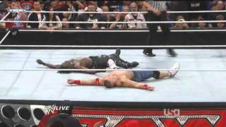 RAW John Cena vs RTruth 41111 [upl. by Nakashima]