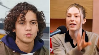 Dominic Fike REACTS to Hunter Schafer Accusing Him Of CHEATING On Her [upl. by Adnerb]