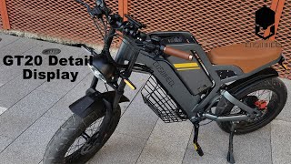 COSWHEEL GT20 Ebike Detail Display [upl. by Hadlee]