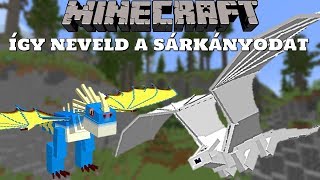 Minecraft Így Neveld A Sárkányodat  Mod Bemutató [upl. by Loraine637]