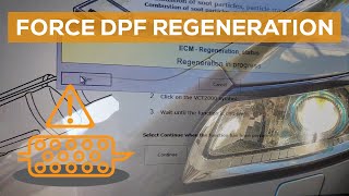 How to perform forced DPF regeneration Volvo V50 [upl. by Elisabet452]