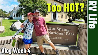 Hot Springs National Park Camping Fix Grand Design RV Hiking amp Tower Climb [upl. by Cesaria]