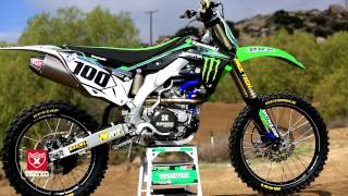 Testing the 2013 Kawasaki KX450F [upl. by Nidroj]