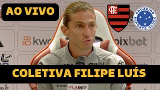 COLETIVA FILIPE LUÍS AO VIVO  FLAMENGO X CRUZEIRO DIRETO DO INDEPENDÊNCIA  BRASILEIRÃO 2024 [upl. by Niawtna]