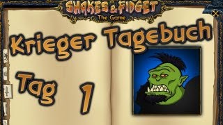 SFGame Krieger Tagebuch Tag 1  Liebes Tagebuch der Krieger ist da [upl. by Anawt603]