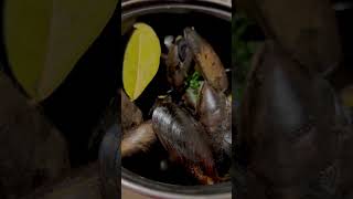 ムール貝の酒蒸しスクロール Sctolling Steamed Mussels with Sake [upl. by Jules]