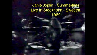 Janis Joplin — Summertime Live  1969 [upl. by Calendra]