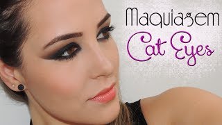 Makeup cat eyes  Workshop Divas Ludora [upl. by Aufmann]