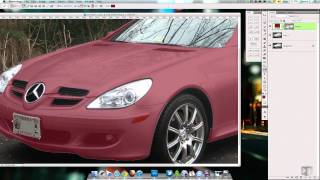 Changing the Color of a Car in Photoshop [upl. by Heriberto]