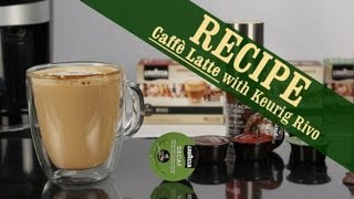 Caffè Latte  Quick and Easy recipe with Keurig Rivo Espresso Machine [upl. by Aseek]