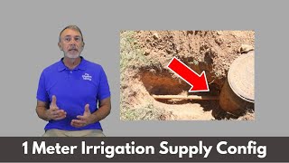 1 Meter Irrigation Supply Configuration  Irrigation Training [upl. by Debera402]