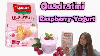 Loacker Quadratini RaspberryYogurt [upl. by Euqnom79]