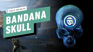 Halo Infinite Campaign  Bandana Skull Location Infinite Ammo [upl. by Engapmahc665]