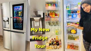 My New Refrigerator Tour  Ep 1 My New Refrigerator  Unboxing amp Features  LG India Refrigerator [upl. by Nylloc568]