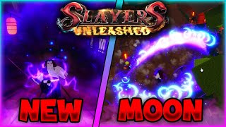 THIS DEMON SLAYER GAME HAS THE BEST MOON BREATHING  Slayers Unleashed 2023 Update  NEW CODES [upl. by Celina]