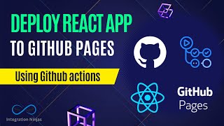 Deploy React App To GitHub Pages Using GitHub Actions [upl. by Blondie]