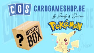 €50 EURO POKEMON MYSTERBOX CARDGAMESHOPBENederlands [upl. by Yra]