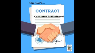 Il CONTRATTO PRELIMINARE [upl. by Odnesor]