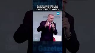 Erdoğan iktidarda olduğu sürece faiz yükselemez demişti 11 ayda 9uncu kez artış yapıldı [upl. by Nawyt]