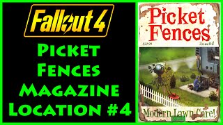 Fallout 4  Picket Fences  Combat Zone  4K Ultra HD [upl. by Alfonse496]